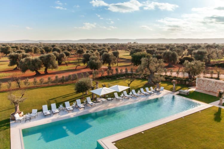 Aerial pool